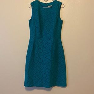 Halogen | size 2 | turquoise dress